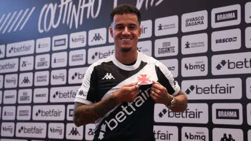 Atleta foi oficialmente apresentado com linda festa. Photo by Lucas Figueiredo/Getty Images