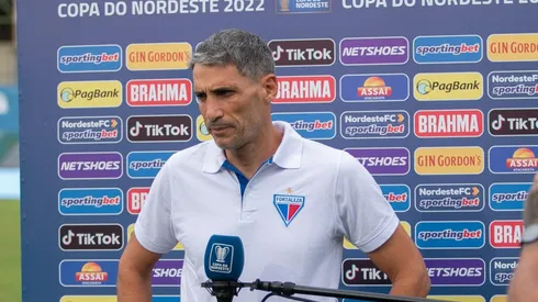 Foto: (Aldo Carvalho/AGIF) - Juan Pablo Vojvoda chegou a sua terceira final no comando do Fortaleza em menos de um ano de trabalho