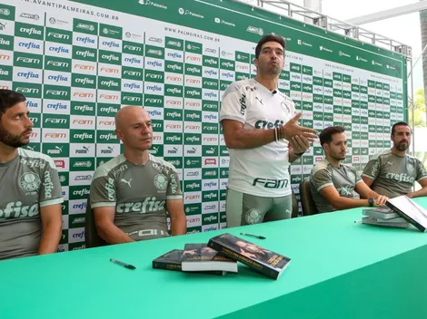 "Foi fundamental "; de contrato renovado, Abel revela principal motivo que o fez permanecer no Palmeiras 