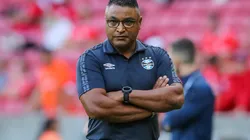 Pedro H. Tesch/AGIF. Roger Machado vê bom desempenho do Grêmio no jogo de ida da final do Gauchão.