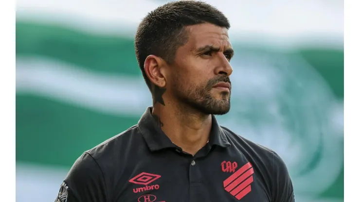 Robson Mafra/AGIF - Lucho González: comandou o Athletico no 2º jogo da semifinal