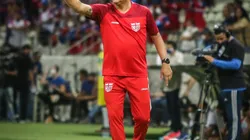 Lucas Emanuel/AGIF. Com CRB irregular na temporada, Marcelo Cabo aproveita classificação para falar com a torcida.