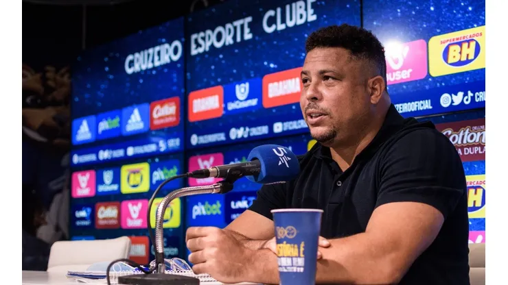 Gustavo Aleixo/Cruzeiro - Cruzeiro é leal a Ronaldo com SAF