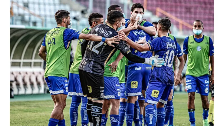 Foto: Lucas Almeida/ADC - Confiança precisa vencer o Itabaiana para garantir a classificação para a semifinal