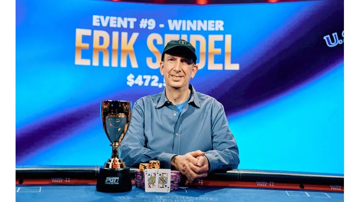 Erik Seidel mantem a hegemonia sobre Hellmuth (Foto: PokerGo)