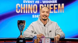 Chino Rheem assumiu liderança do ranking (Foto: PokerGo)