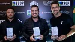 Moisés Lima (a esquerda) recebeu boa premiação no BSOP (Foto: BSOP)