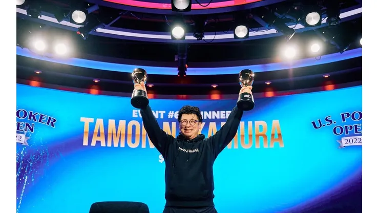 Tamon Nakamura levou o segundo troféu na série (Foto: PokerGo)