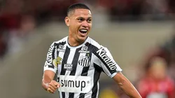 Marcos Guilherme chegou ao Santos na temporada passada (Foto: Thiago Ribeiro/AGIF)