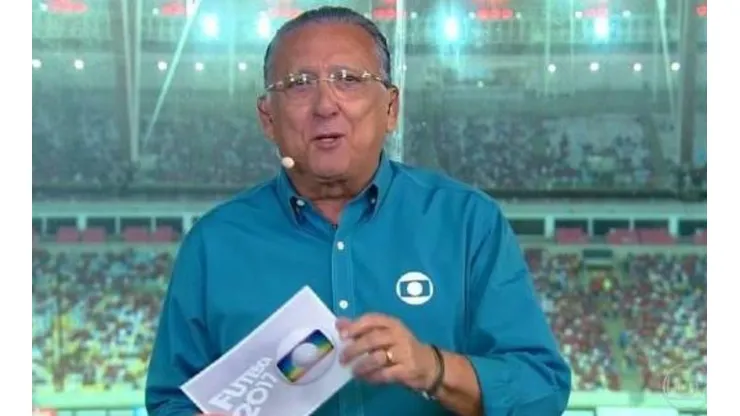 Reprodução/TV Globo - Galvão se 'despede' da Seleção brasileira