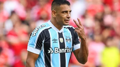 Foto: Pedro H. Tesch/AGIF - Diego Souza: provocou o Inter após classificação do Grêmio no Estadual