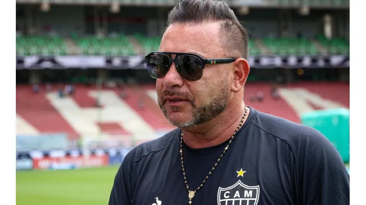 Foto: Fernando Moreno/AGIF - Turco Mohamed: técnico cobrou o time do Atlético de olho na 2ª partida