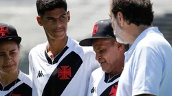 Matheus Lima/Vasco da Gama. Iran Ferreira conhece São Januário e promove ações ao lado do Vasco.