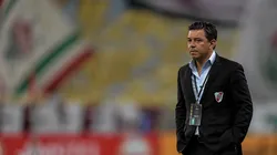 Marcelo Gallardo, treinador do River Plate (Foto: Thiago Ribeiro/AGIF)