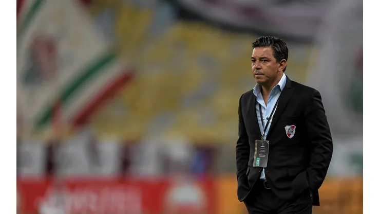 Marcelo Gallardo, treinador do River Plate (Foto: Thiago Ribeiro/AGIF)