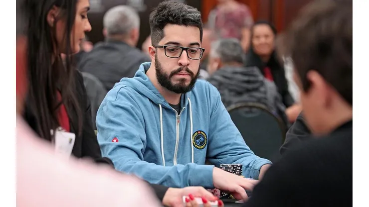 Eder campana entrou para o top 10 do poker online (Foto: Luis Bertazini/BSOP)