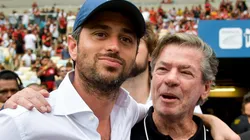 Foto: Thiago Ribeiro/AGIF Salgado ao lado de Josh Wander, sócio-fundador da 777 Partners