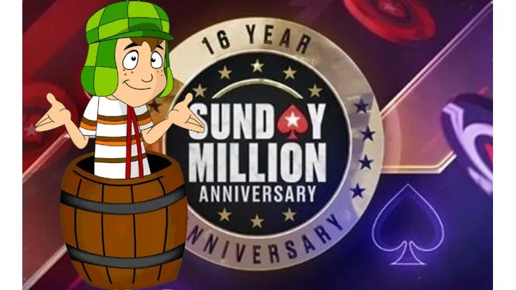 "ChavesVila" é o melhor brasileiro no 16º Sunday Million de aniversário (Foto: Montagem sobre divulgação)