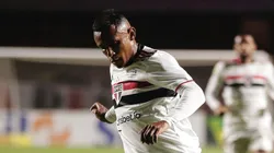 Marquinhos deu assistência e marcou um gol no São Paulo contra São Bernardo (Foto: Ettore Chiereguini/AGIF)