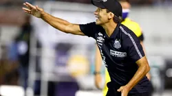 Fabián Bustos pediu reforços para o Santos (Foto: Thiago Calil/AGIF)