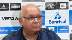 Foto: Reprodução/YouTube - Presidente deu entrevista após vitória do Grêmio