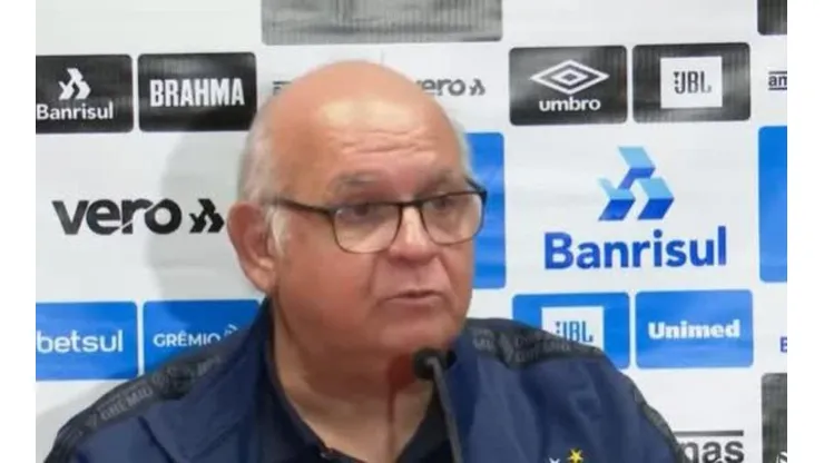Foto: Reprodução/YouTube - Presidente deu entrevista após vitória do Grêmio