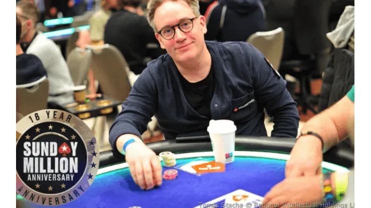 Sam Grafton elogiou bastante Sunday Million de aniversário (Foto: Tomas Stacha/PokerStars)