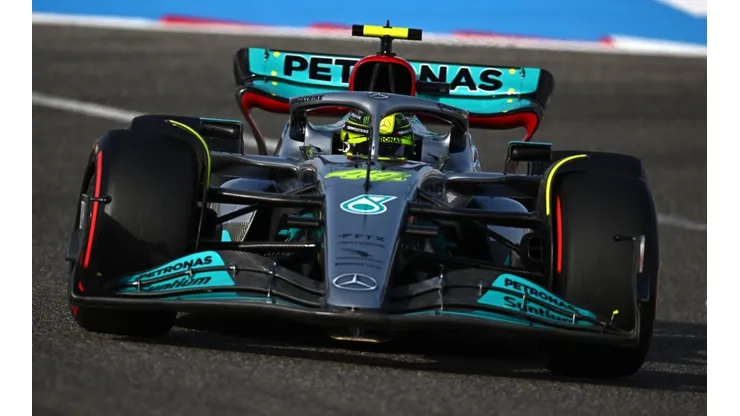 Lars Baron/Getty Images - Um carro de Fórmula 1