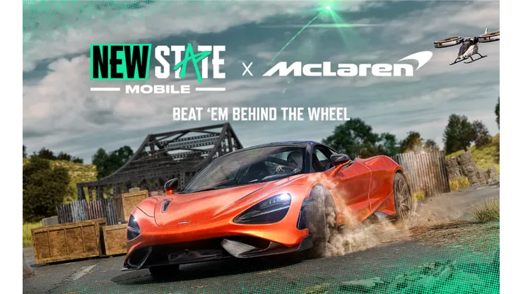 McLaren realiza parceria com PUBG New State