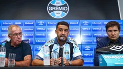 Foto: Lucas Uebel/Grêmio/Divulgação - Edilson: apresentado oficialmente durante a semana