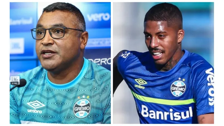 Fotos: Lucas Uebel/Grêmio FBPA - Roger optou em consenso com comissão técnica que Jean Pyerre não será reintegrado ao elenco do Grêmio