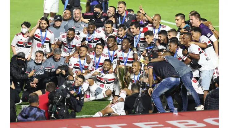 Divulgação/São Paulo FC. Jogadores de Cotia foram peças chave para conquista do título e permanência do São Paulo na Série A do Brasileirão.