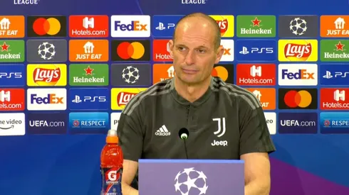 Foto: Divulgação/Juventus FC - Allegri desabafou após eliminação na Champions League