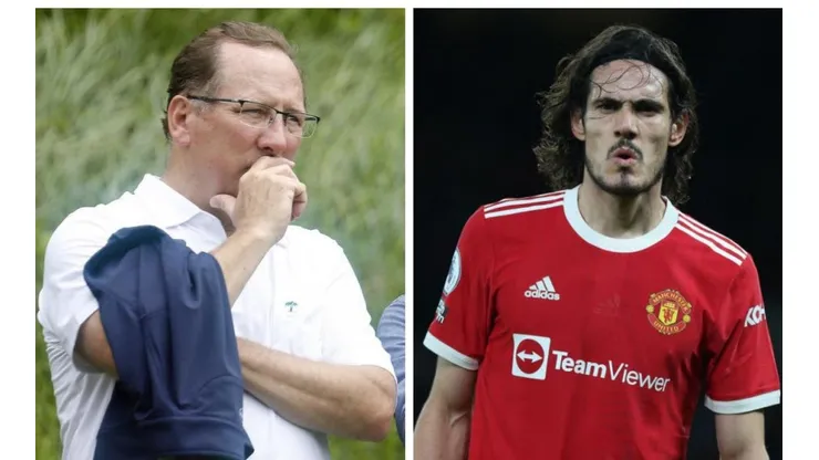 Foto Textor: Vítor Silva/Botafogo - Foto Cavani: Photo by Matthew Peters/Manchester United via Getty Images