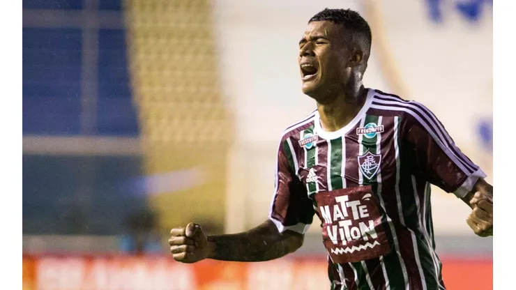 RUI PORTO FILHO/AGIF - Atacante deixou o Flu em 2015