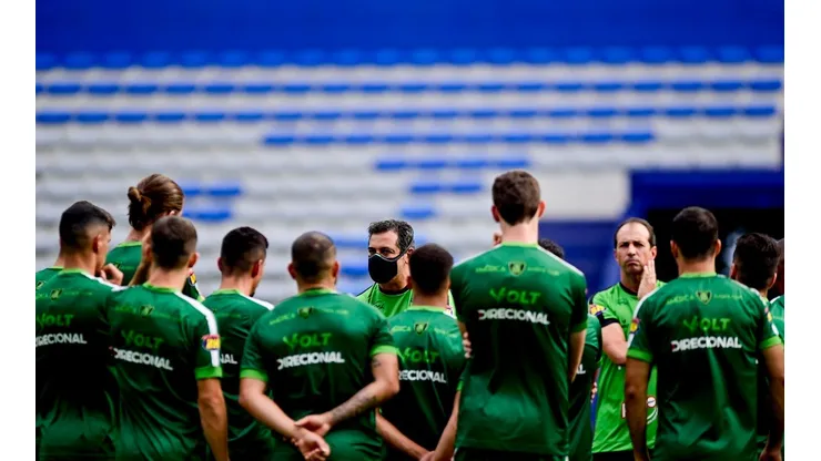 América, do técnico Marquinhos Santos, se prepara para duelo importante contra o Barcelona, em Guayaquil, pela Libertadores