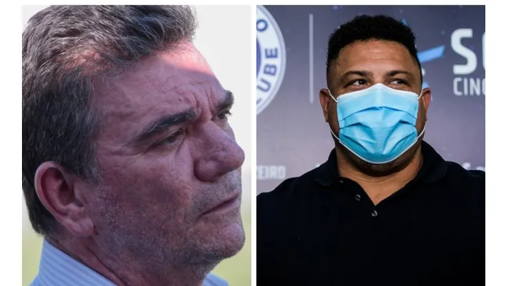 Foto: Andrés Sanchez - Marcello Zambrana/AGIF - Foto: Ronaldo - Gustavo Aleixo/Cruzeiro