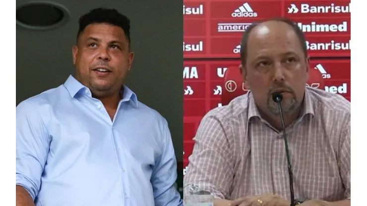 Foto Ronaldo: Fernando Moreno/AGIF e Foto Alessandro Barcellos: Reprodução SC Internacional/YouTube | Cruzeiro e Inter toma chapéu para o Athletico no mercado da bola