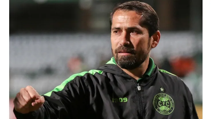 Foto: Robson Mafra/AGIF - Morínigo: satisfeito com a atuação do Coritiba contra o Cianorte