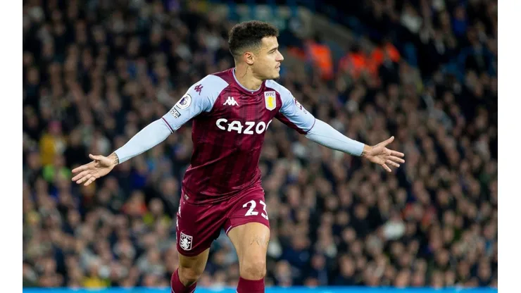 Foto: Neville Williams/Aston Villa FC via Getty Images | Coutinho vem se destacando na Premier League
