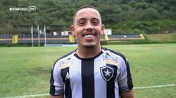 Botafogo TV/ Reprodução Vídeo/ Rikelmi, jogador do Botafogo.