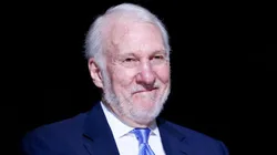 Foto Divulgação NBA - Gregg Popovich, treinador dos Spurs