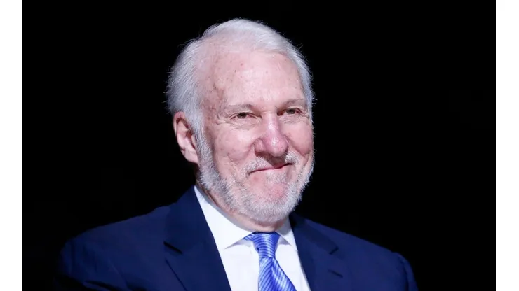 Foto Divulgação NBA - Gregg Popovich, treinador dos Spurs