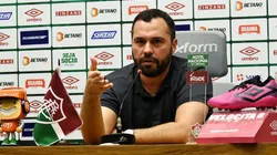 Foto: (Flickr Oficial Fluminense/Mailson Santana/Fluminense FC) - Mário Bittencourt, presidente do Fluminense, viu torcedores reclamarem da possível negociação de uma joia da base tricolor