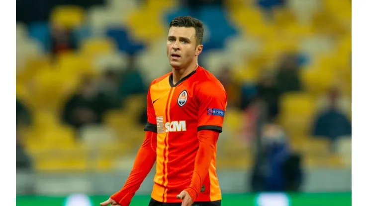 Stanislav Vedmid/DeFodi Images via Getty Images/ Júnior Moraes perto de fechar com o Corinthians; situação contratual ainda está indefinida.