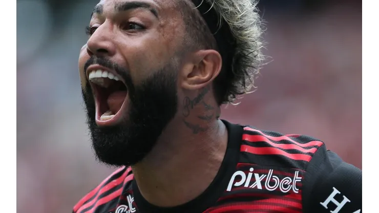 Foto: Gil Gomes/AGIF - Gabigol marcou dois gols no duelo contra o Bangu no último sábado (12)
