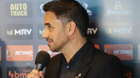 Foto: Flickr Oficial Atlético-MG/Pedro Souza | Caetano é dedurado nos bastidores do Atlético