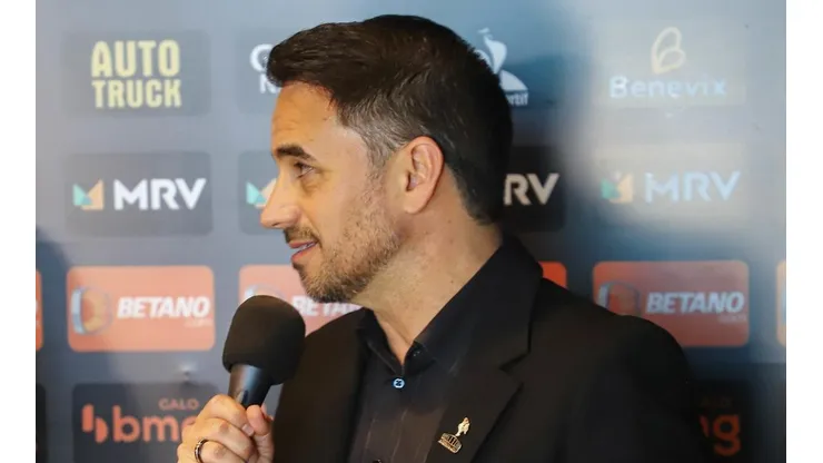 Foto: Flickr Oficial Atlético-MG/Pedro Souza | Caetano é dedurado nos bastidores do Atlético
