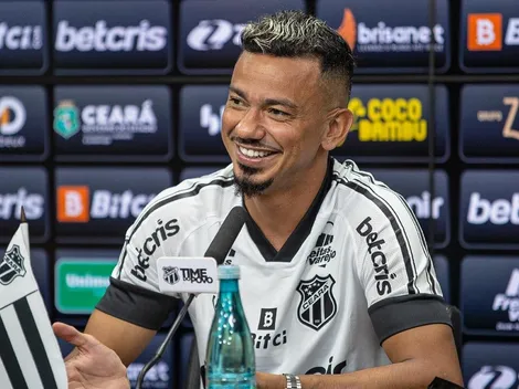 Lindoso chega, é apresentado e deve assumir titularidade do Ceará