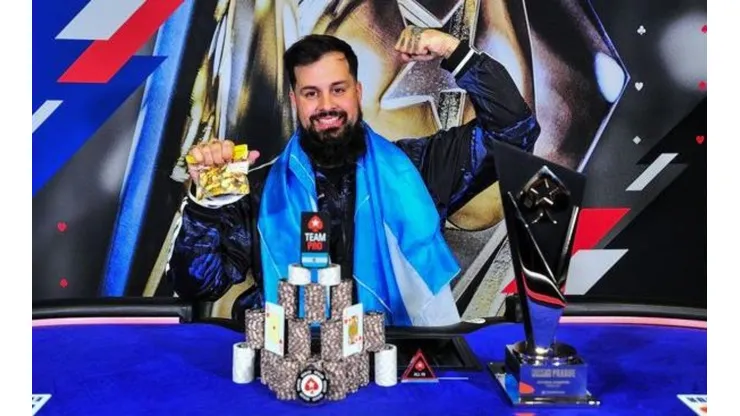 Alejandro "Papo MC" Lococo forrou pesado (Foto: Tomas Stacha/PokerStars)